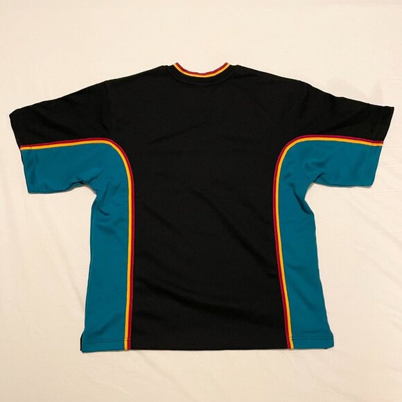 Vintage Nike NBA Detroit Pistons Short Sleeve Shooting Shirt Mens Medium - Picture 10 of 16